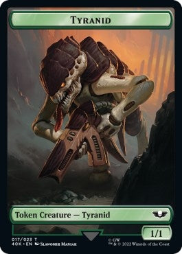 Image for Tyranid (017) // Tyranid Gargoyle Double-Sided Token (Surge Foil) (17 // 9) - Magic: The Gathering