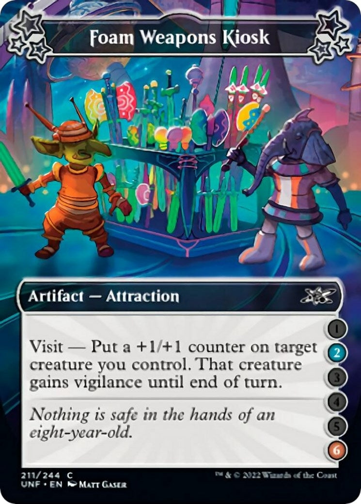 Image for Foam Weapons Kiosk (2-6) (211) - Magic: The Gathering