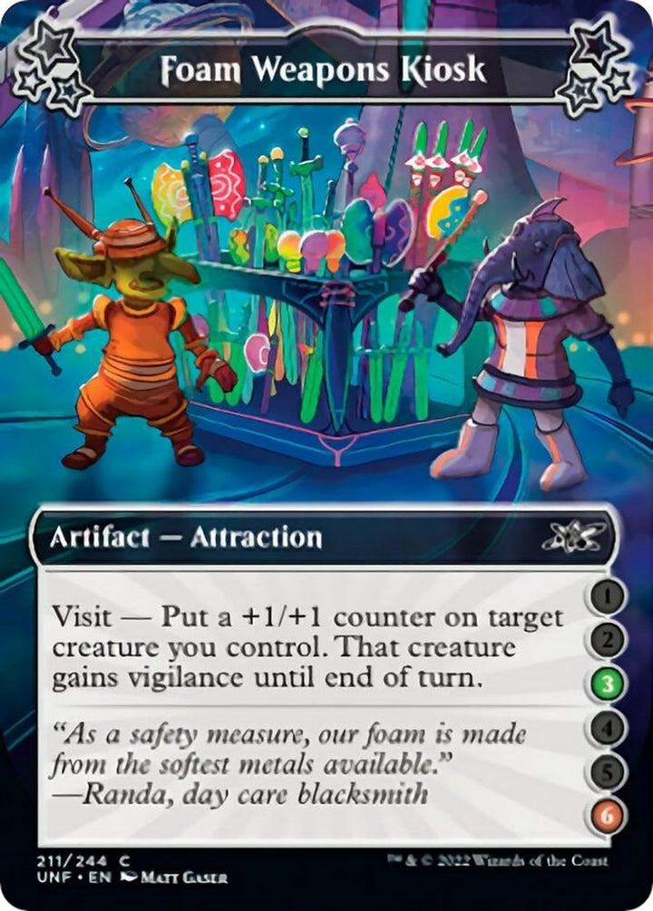 Image for Foam Weapons Kiosk (3-6) (211) - Magic: The Gathering