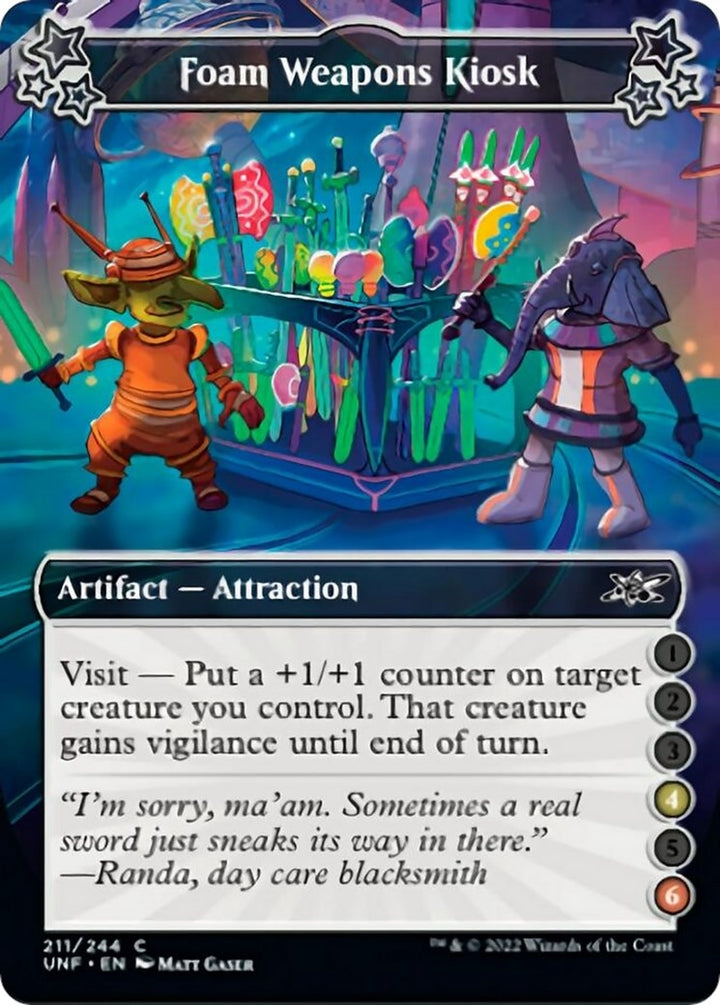 Image for Foam Weapons Kiosk (4-6) (211) - Magic: The Gathering