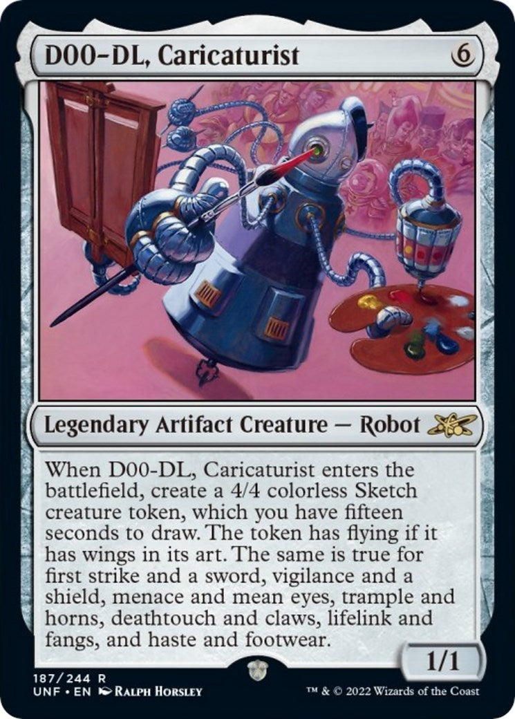 Image for D00-DL, Caricaturist (187) - Magic: The Gathering