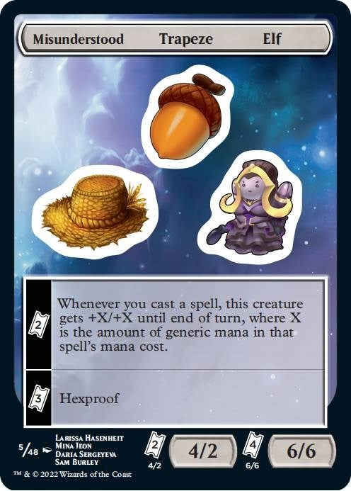Image for Misunderstood Trapeze Elf (5) - Magic: The Gathering