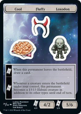 Image for Cool Fluffy Loxodon (28) - Magic: The Gathering