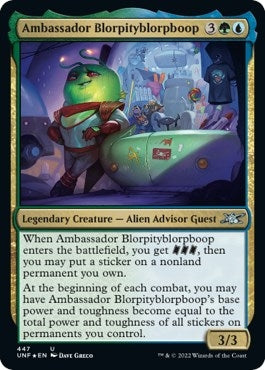Image for Ambassador Blorpityblorpboop (Galaxy Foil) (447) (UNF) - Magic: The Gathering