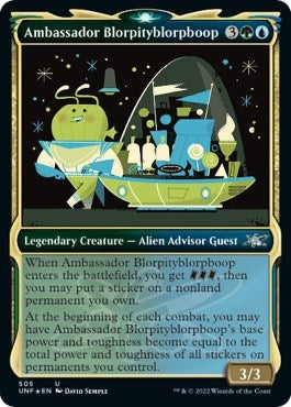 Image for Ambassador Blorpityblorpboop (Showcase) (Galaxy Foil) (505) (UNF) - Magic: The Gathering