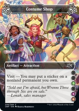Image for Costume Shop (3-5-6) (206) - Magic: The Gathering