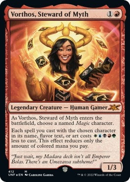 Image for Vorthos, Steward of Myth (Galaxy Foil) (412) - Magic: The Gathering