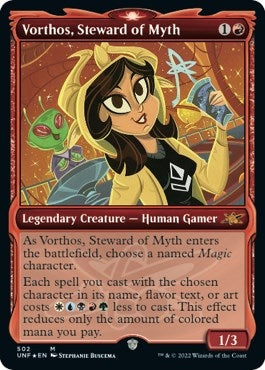 Image for Vorthos, Steward of Myth (Showcase) (Galaxy Foil) (502) - Magic: The Gathering