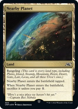 Image for Nearby Planet (Galaxy Foil) (484) (UNF) - Magic: The Gathering