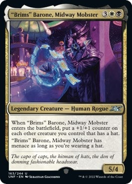 Image for "Brims" Barone, Midway Mobster (163) (UNF) - Magic: The Gathering