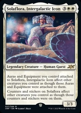 Image for Solaflora, Intergalactic Icon (27) - Magic: The Gathering