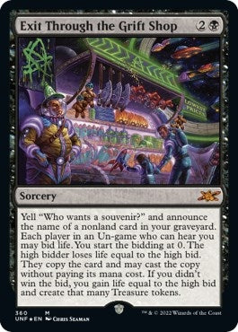 Image for Exit Through the Grift Shop (Galaxy Foil) (360) - Magic: The Gathering