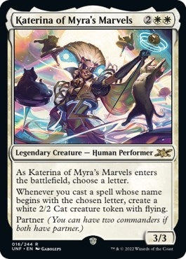 Image for Katerina of Myra's Marvels (16) - Magic: The Gathering