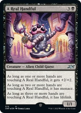 Image for A Real Handful (Galaxy Foil) (373) (UNF) - Magic: The Gathering