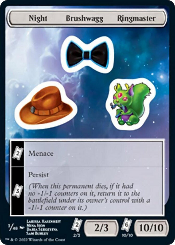 Image for Night Brushwagg Ringmaster (3) (UNF) - Magic: The Gathering