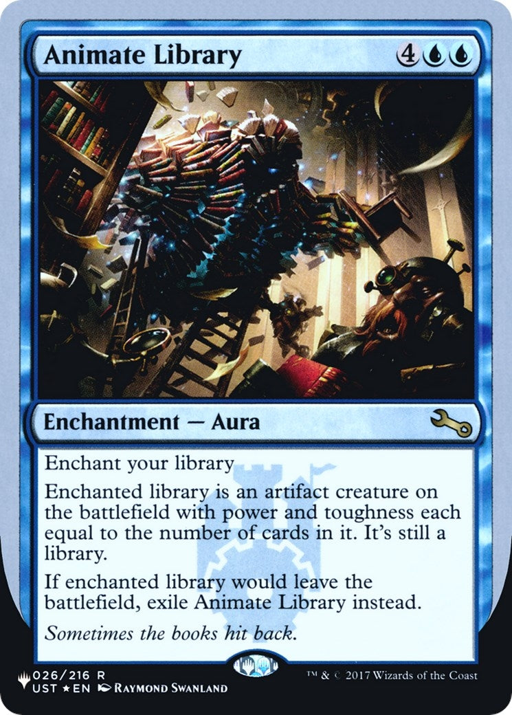 Image for Animate Library (026/216) (LIST) - Magic: The Gathering