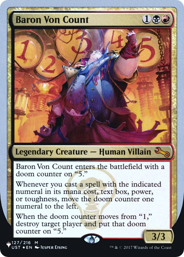 Image for Baron Von Count (127/216) - Magic: The Gathering
