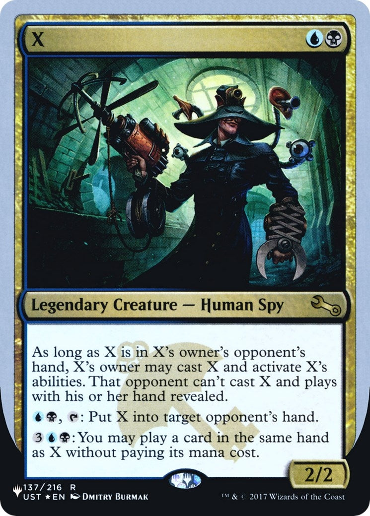 Image for X (137/216) (LIST) - Magic: The Gathering