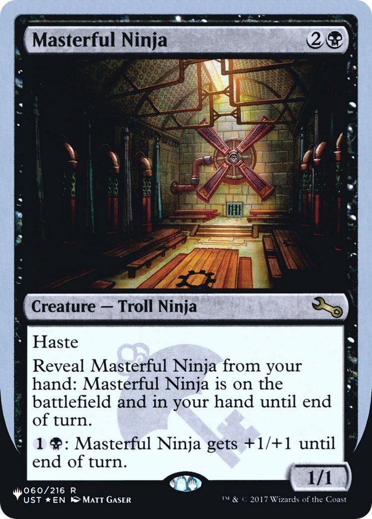 Image for Masterful Ninja (060/216) (LIST) - Magic: The Gathering