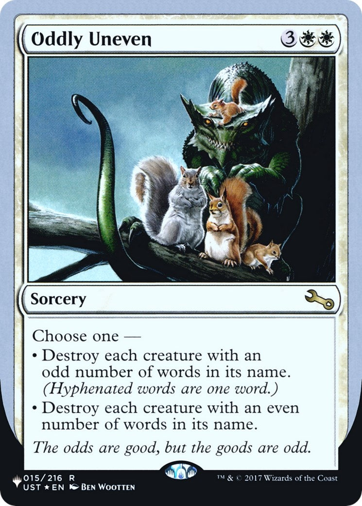 Image for Oddly Uneven (015/216) (LIST) - Magic: The Gathering