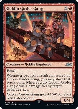 Image for Goblin Girder Gang (111) - Magic: The Gathering