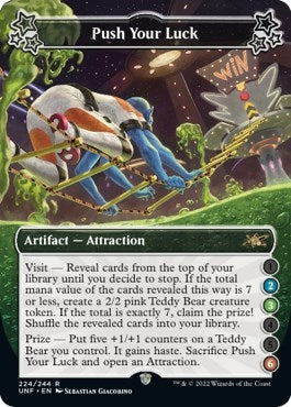 Image for Push Your Luck (2-3-6) (224) - Magic: The Gathering
