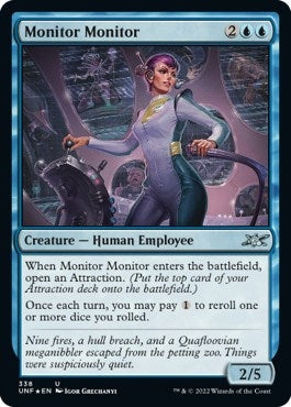 Image for Monitor Monitor (Galaxy Foil) (338) (UNF) - Magic: The Gathering