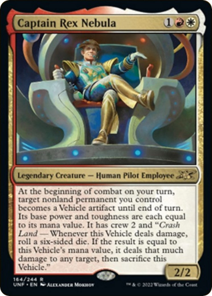 Image for Captain Rex Nebula (164) (UNF) - Magic: The Gathering