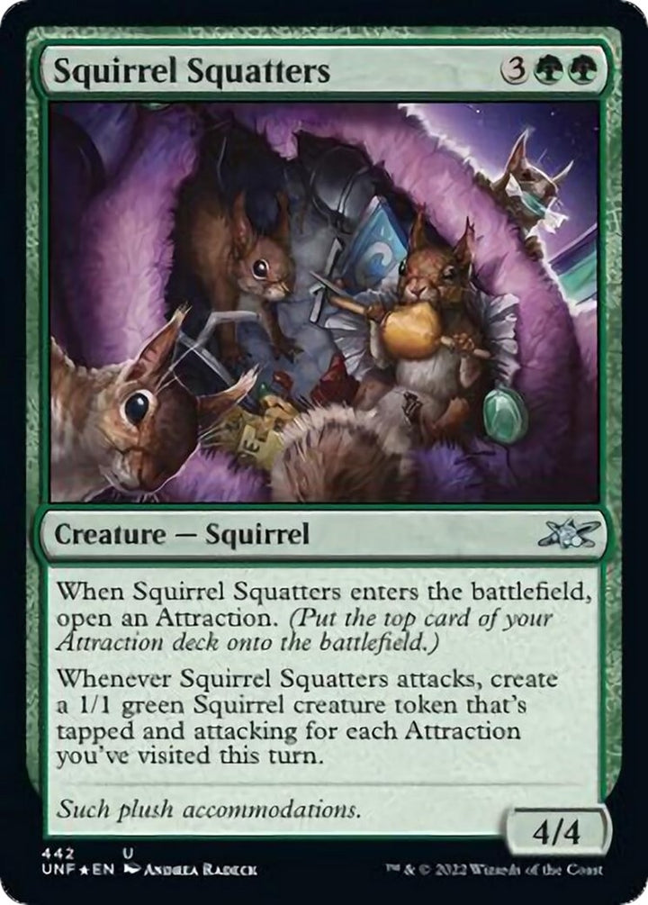 Image for Squirrel Squatters (156) - Magic: The Gathering