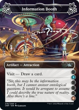 Image for Information Booth (2-6) (218) (UNF) - Magic: The Gathering