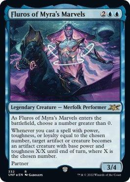 Image for Fluros of Myra's Marvels (Galaxy Foil) (332) (UNF) - Magic: The Gathering
