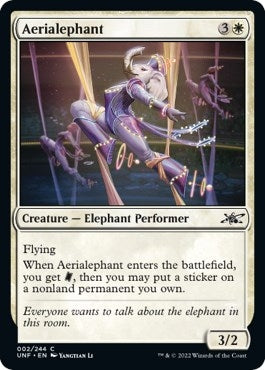 Image for Aerialephant (2) (UNF) - Magic: The Gathering