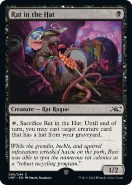 Image for Rat in the Hat (86) - Magic: The Gathering