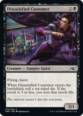 Image for Dissatisfied Customer (72) - Magic: The Gathering