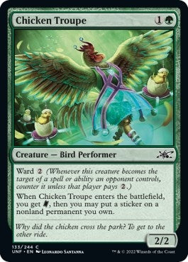 Image for Chicken Troupe (133) - Magic: The Gathering