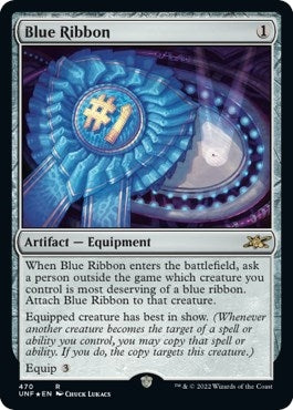Image for Blue Ribbon (Galaxy Foil) (470) - Magic: The Gathering