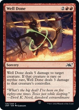 Image for Well Done (128) - Magic: The Gathering