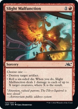 Image for Slight Malfunction (123) - Magic: The Gathering