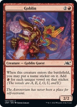 Image for _____ Goblin (107) - Magic: The Gathering