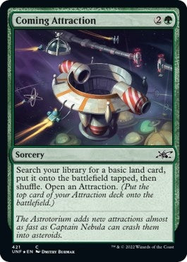 Image for Coming Attraction (Galaxy Foil) (421) (UNF) - Magic: The Gathering