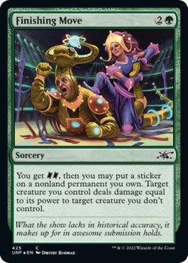 Image for Finishing Move (Galaxy Foil) (425) - Magic: The Gathering