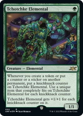 Image for Tchotchke Elemental (Galaxy Foil) (444) (UNF) - Magic: The Gathering