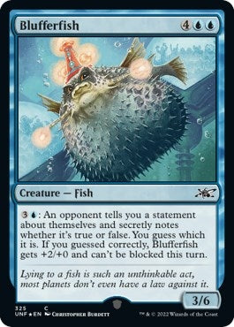 Image for Blufferfish (Galaxy Foil) (325) (UNF) - Magic: The Gathering