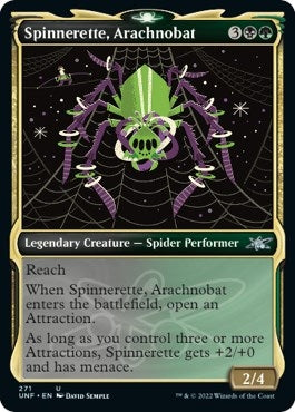 Image for Spinnerette, Arachnobat (Showcase) (271) (UNF) - Magic: The Gathering