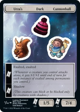Image for Urza's Dark Cannonball (4) - Magic: The Gathering