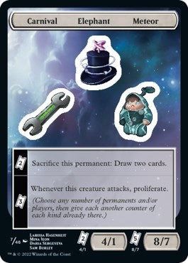 Image for Carnival Elephant Meteor (7) - Magic: The Gathering