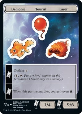 Image for Demonic Tourist Laser (21) - Magic: The Gathering