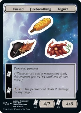 Image for Cursed Firebreathing Yogurt (22) - Magic: The Gathering