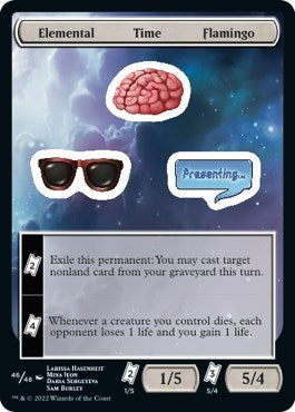 Image for Elemental Time Flamingo (46) - Magic: The Gathering