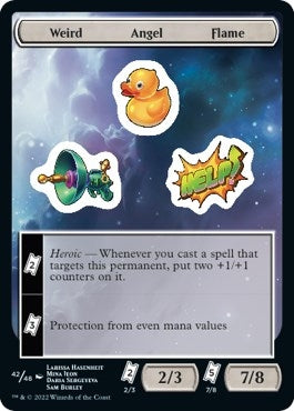 Image for Weird Angel Flame (42) (UNF) - Magic: The Gathering